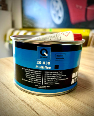 Q Refinish 20-030 Szpachel na plastiki, tworzywa 1kg szara